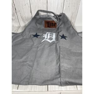 New Detroit Tigers Miller Lite Beer Patriotic Grilling Apron SGA 7/4/2023 NIP